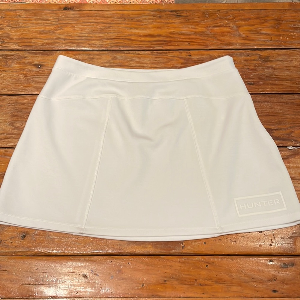 #162,,Hunter, for Target, winter white mini skirt
